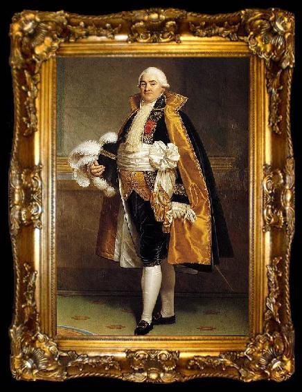 framed  GREGORIUS, Albert Portrait of Count Charles A, ta009-2
